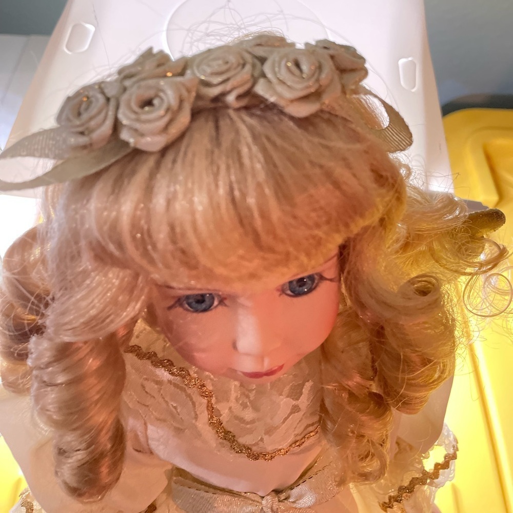Christmas Doll Angelica collectable Memories .